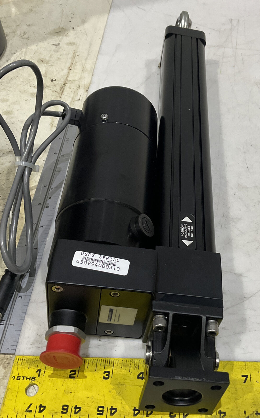 KOLLMORGEN 12-943434C 160V 2A LINEAR ACTUATOR WITH BRAKE U3S