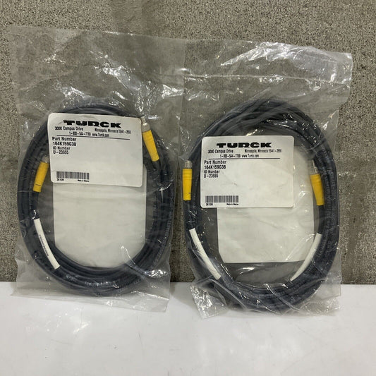 TURCK U-23655 CABLE FLEXLIFE ASSEMBLY W006 ACL DOOR GRIP CYL LOT OF 2 U3S
