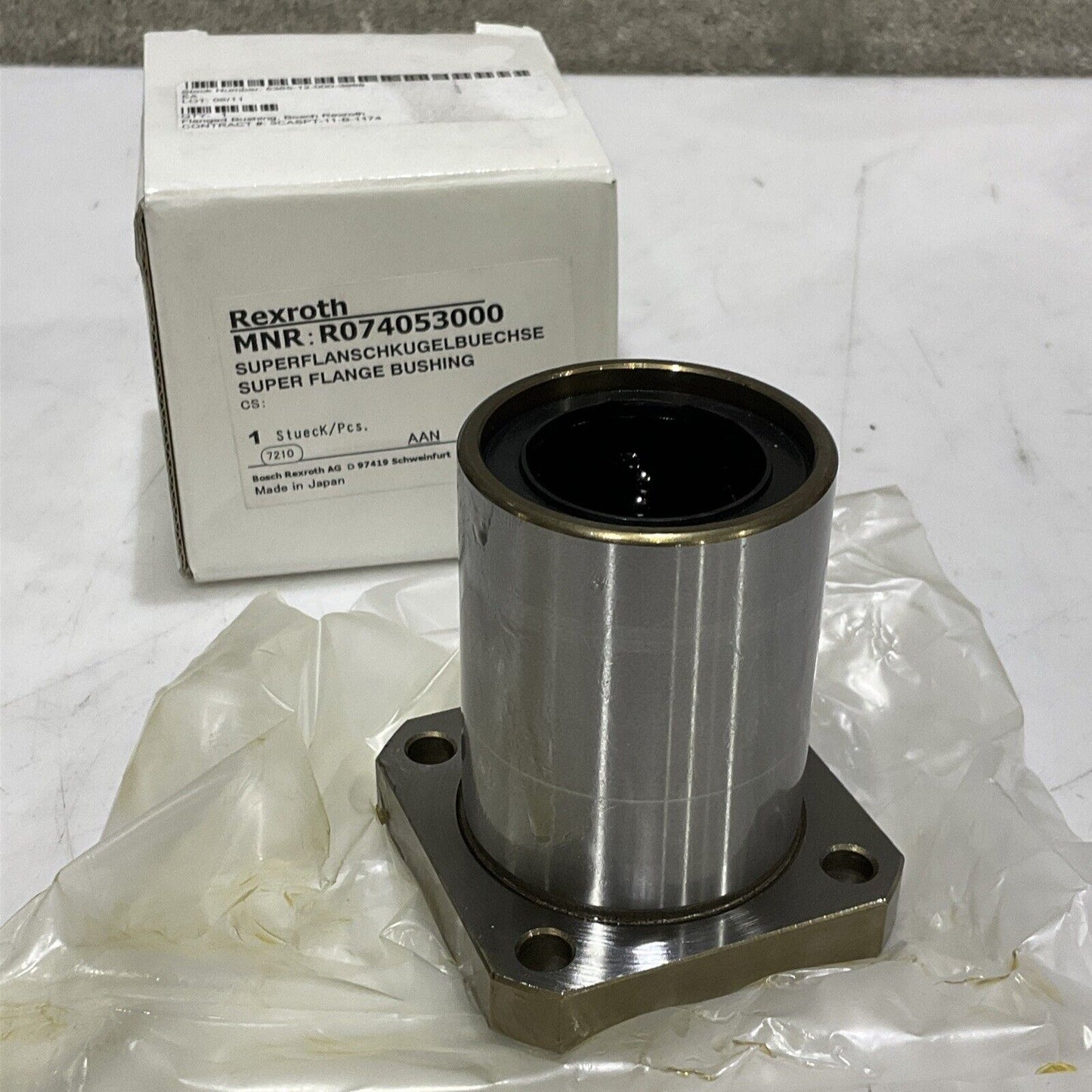 BOSCH REXROTH R074053000 SUPER FLANGE BUSHING U3S