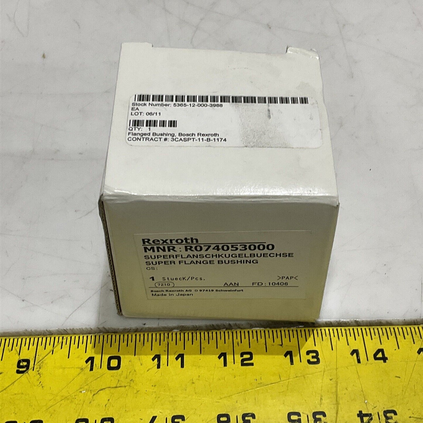 BOSCH REXROTH R074053000 SUPER FLANGE BUSHING U3S