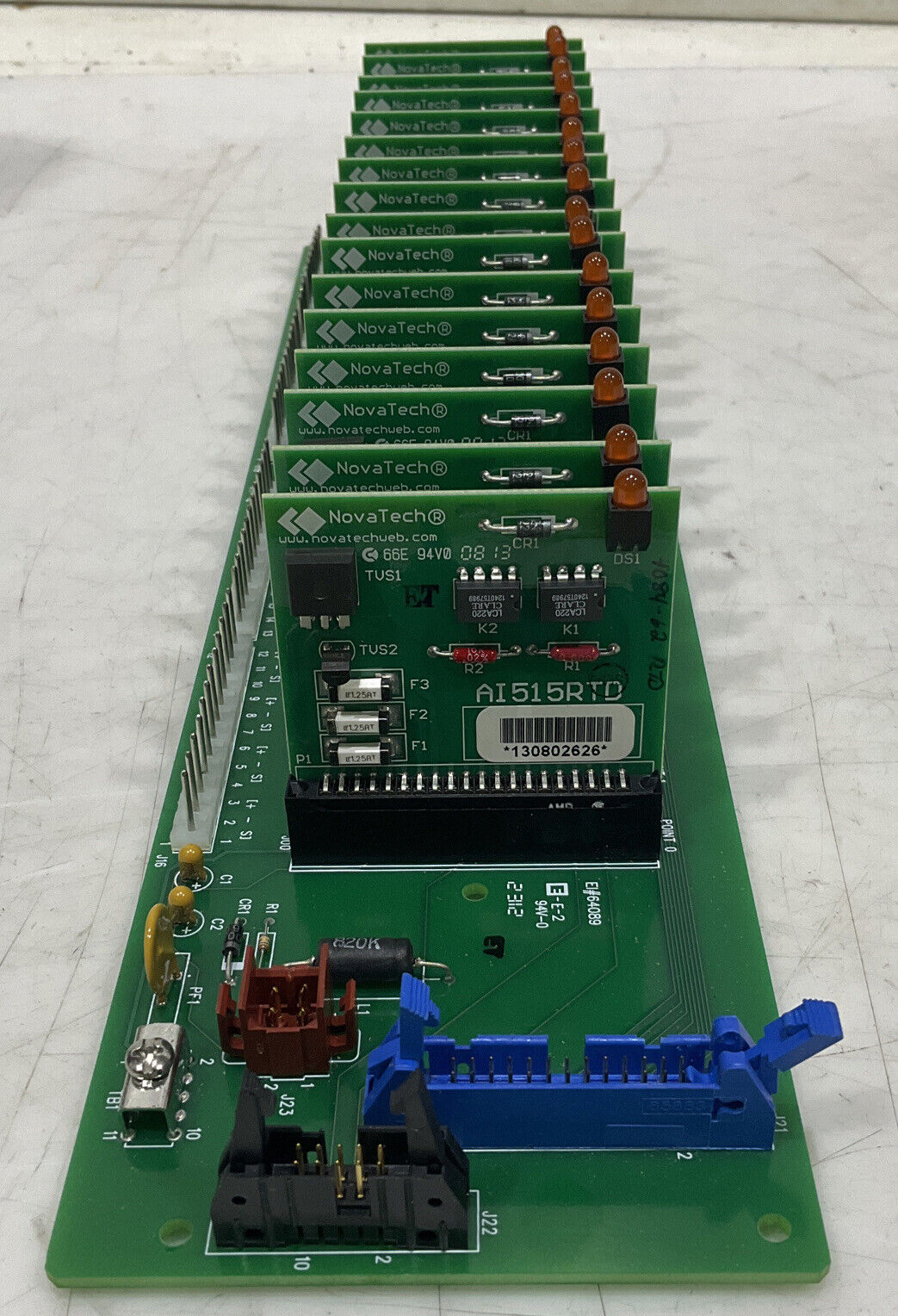 NOVATECH AI515UBB-1-2 ANALOG TERMINATION MODULAR PANEL U3S
