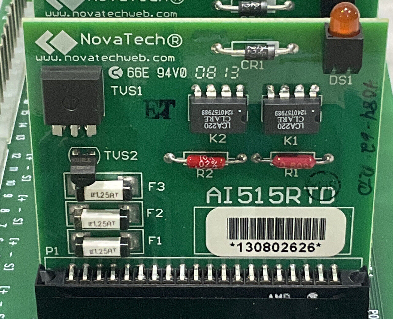 NOVATECH AI515UBB-1-2 ANALOG TERMINATION MODULAR PANEL U3S