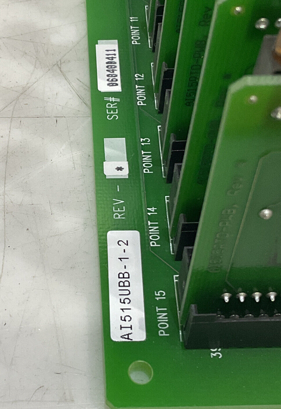 NOVATECH AI515UBB-1-2 ANALOG TERMINATION MODULAR PANEL U3S