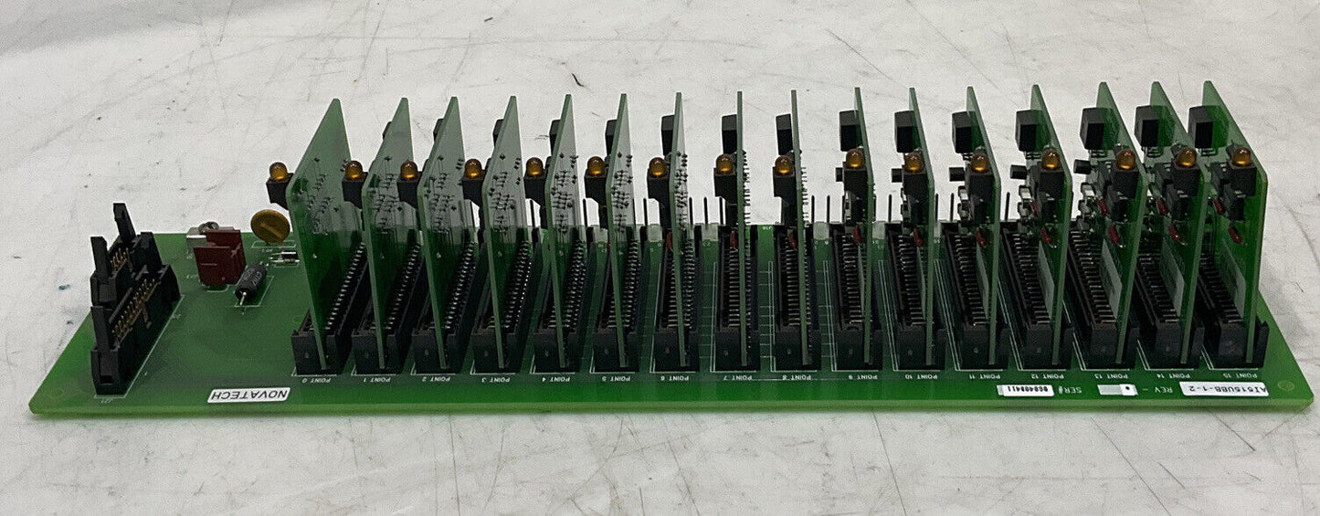 NOVATECH AI515UBB-1-2 ANALOG TERMINATION MODULAR PANEL U3S