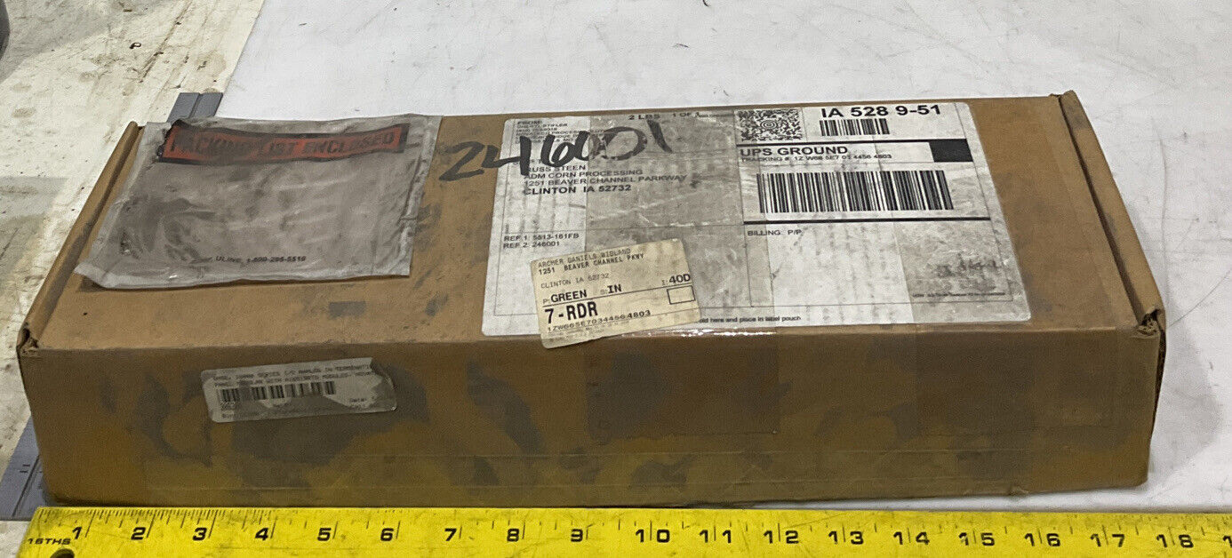 NOVATECH AI515UBB-1-2 ANALOG TERMINATION MODULAR PANEL U3S