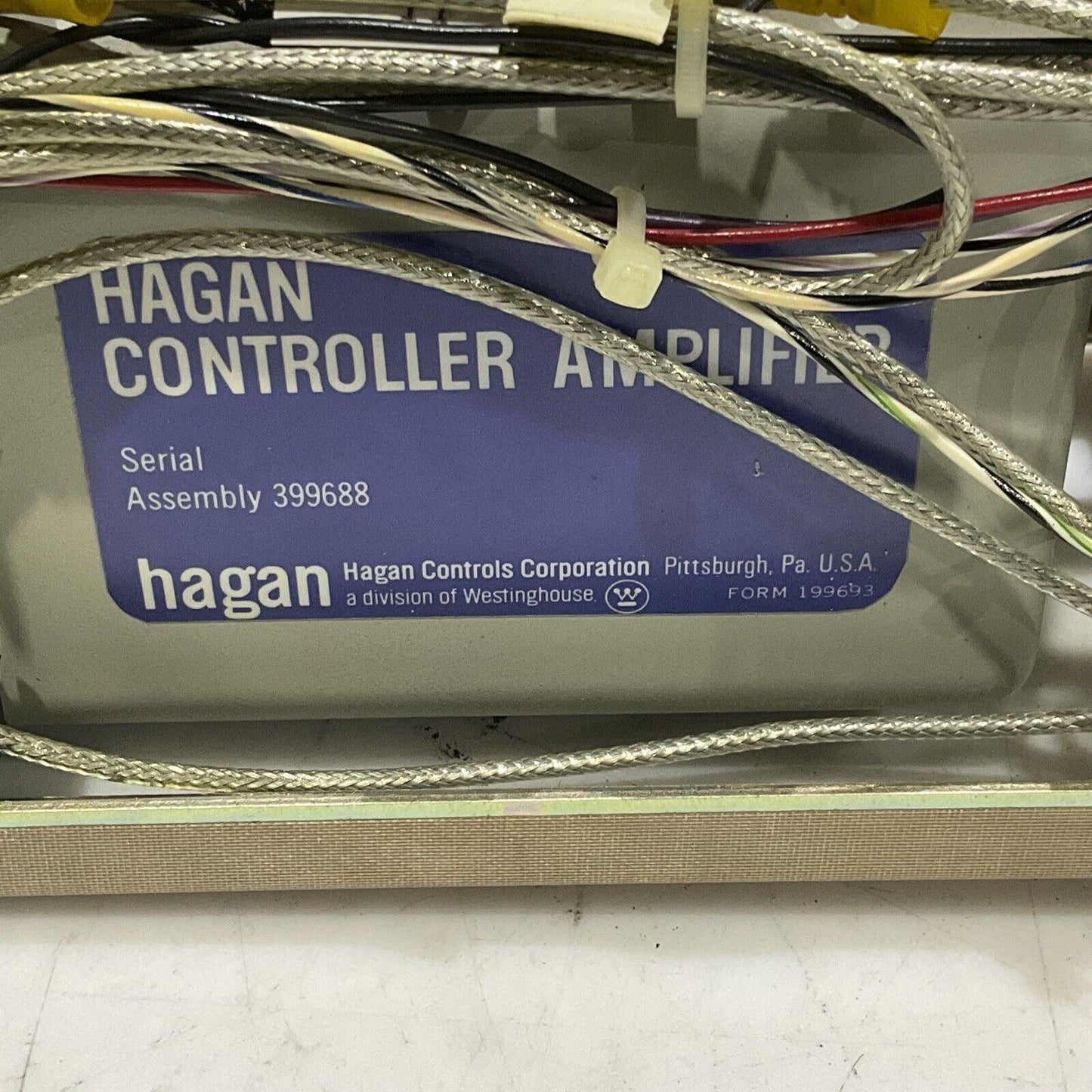 WESTINGHOUSE HAGAN 499689-003 399688 CONTROLLER AMPLIFIER 373