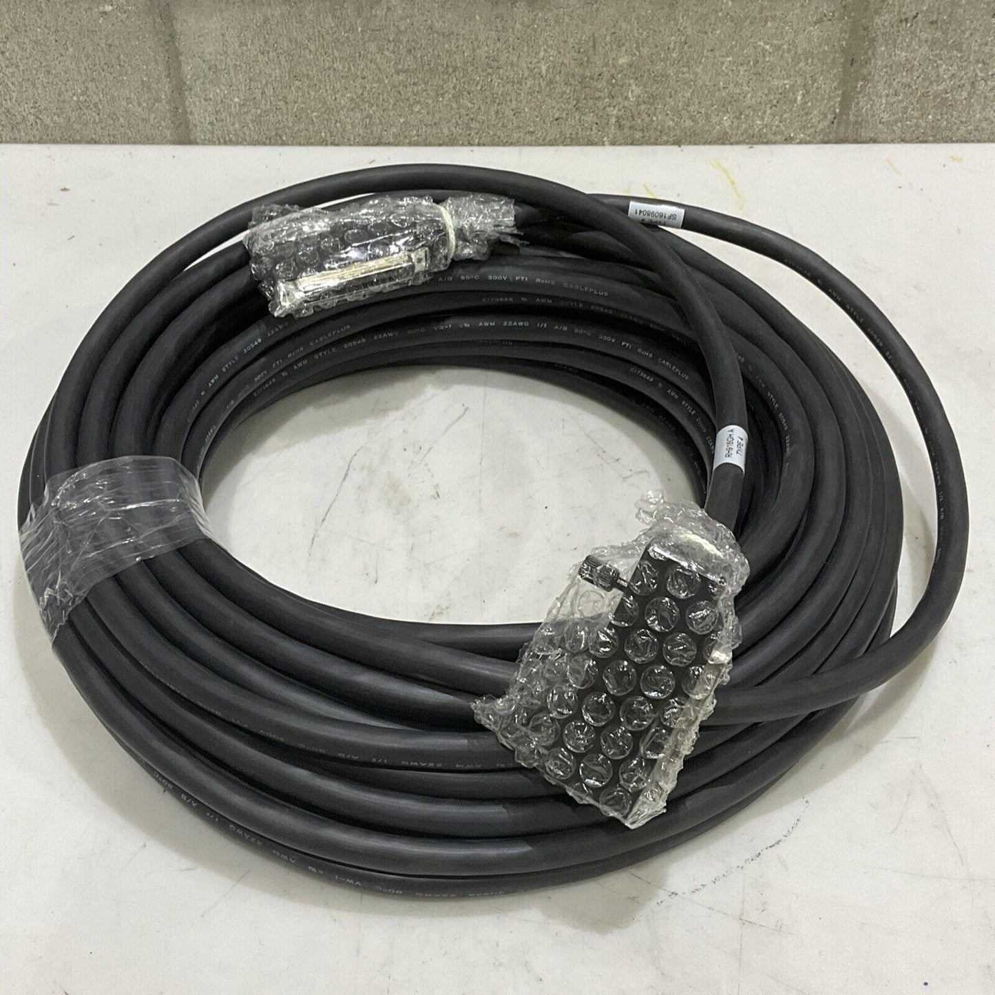 FOXBORO RH916GH REV A CABLE TERMINATION TYPE 4 22AWG 25 METERS 373