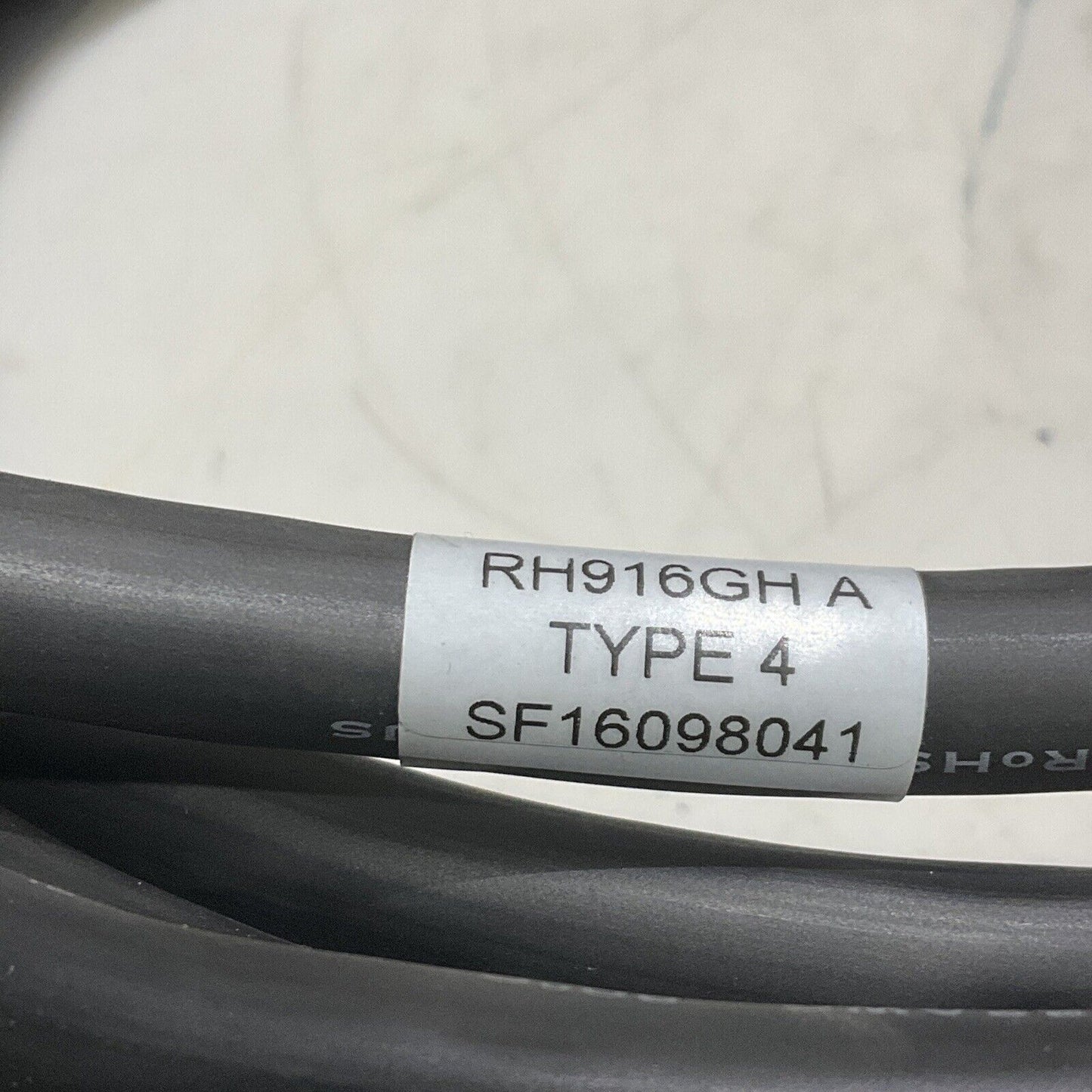 FOXBORO RH916GH REV A CABLE TERMINATION TYPE 4 22AWG 25 METERS 373