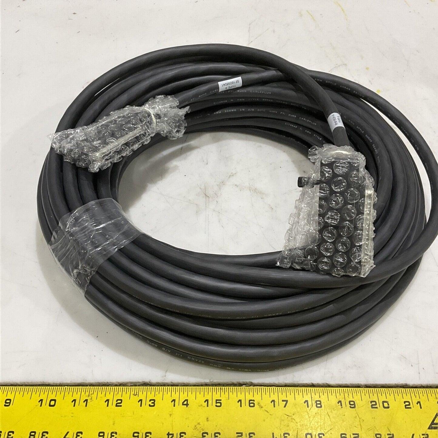 FOXBORO RH916GH REV A CABLE TERMINATION TYPE 4 22AWG 25 METERS 373