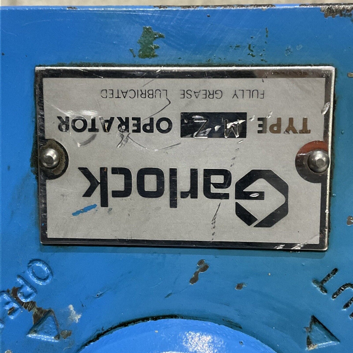 GARLOCK M-Z GEAR VALVE OPERATOR 6” 373