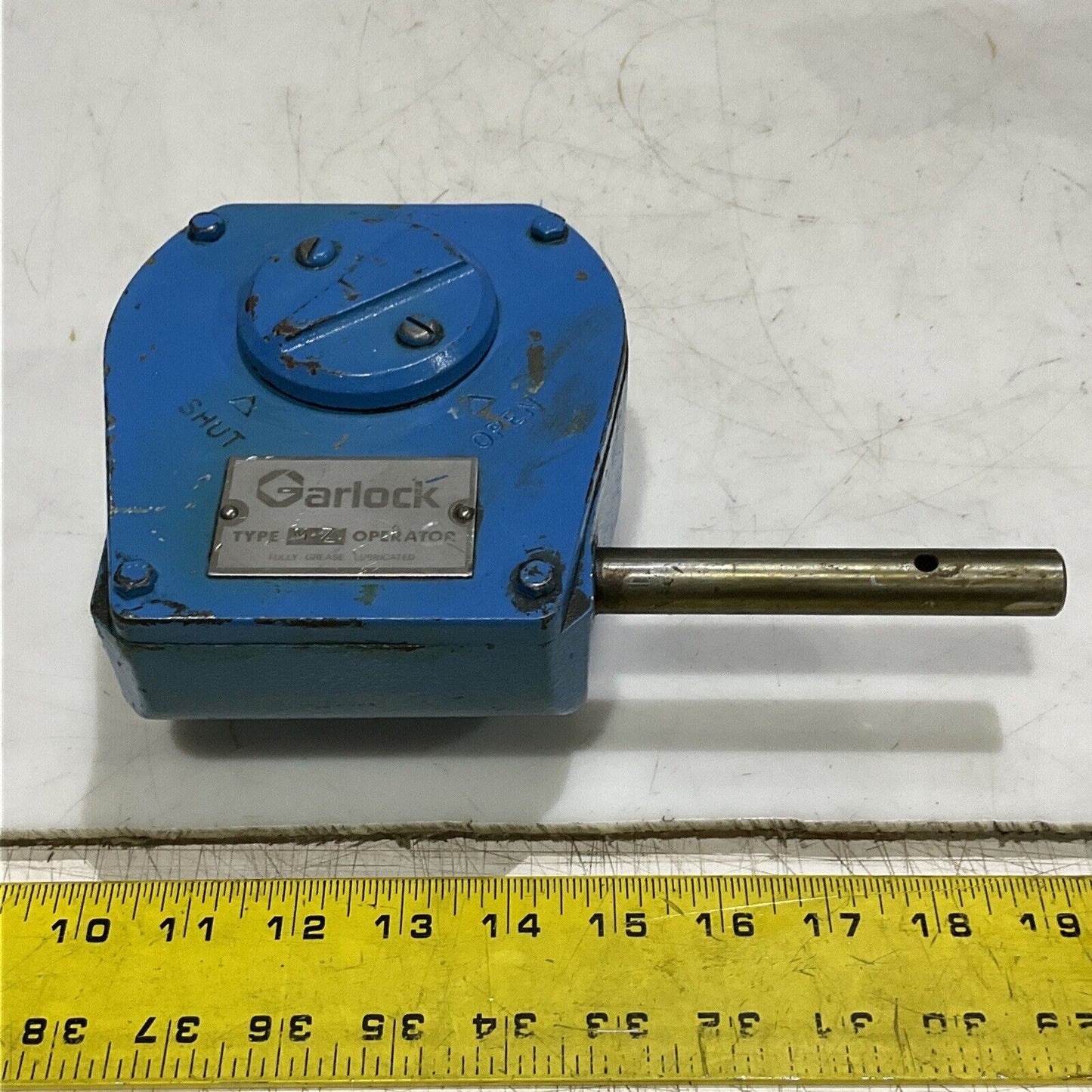 GARLOCK M-Z GEAR VALVE OPERATOR 6” 373