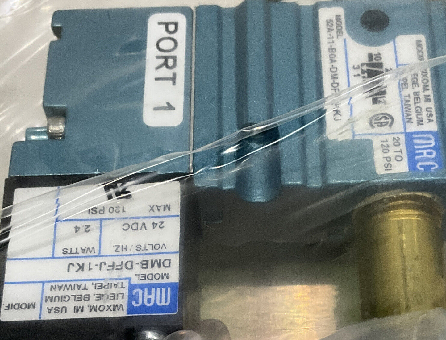 GENERAL SUNX DP-100 174K019G01 INJECTOR NOZZLE PNEUMATIC ASSEMBLY U3S