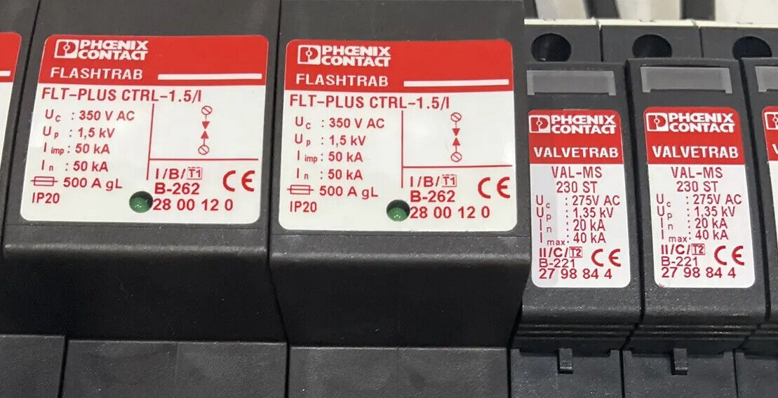 PHOENIX CONTACT 5603415 3 PHASE SUPRESSOR TRANSIENT VOLTAGE KIT U3S