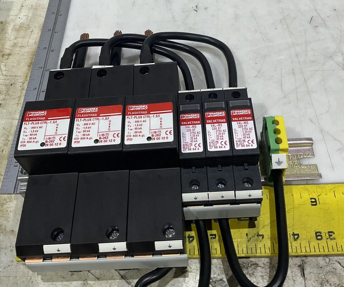 PHOENIX CONTACT 5603415 3 PHASE SUPRESSOR TRANSIENT VOLTAGE KIT U3S