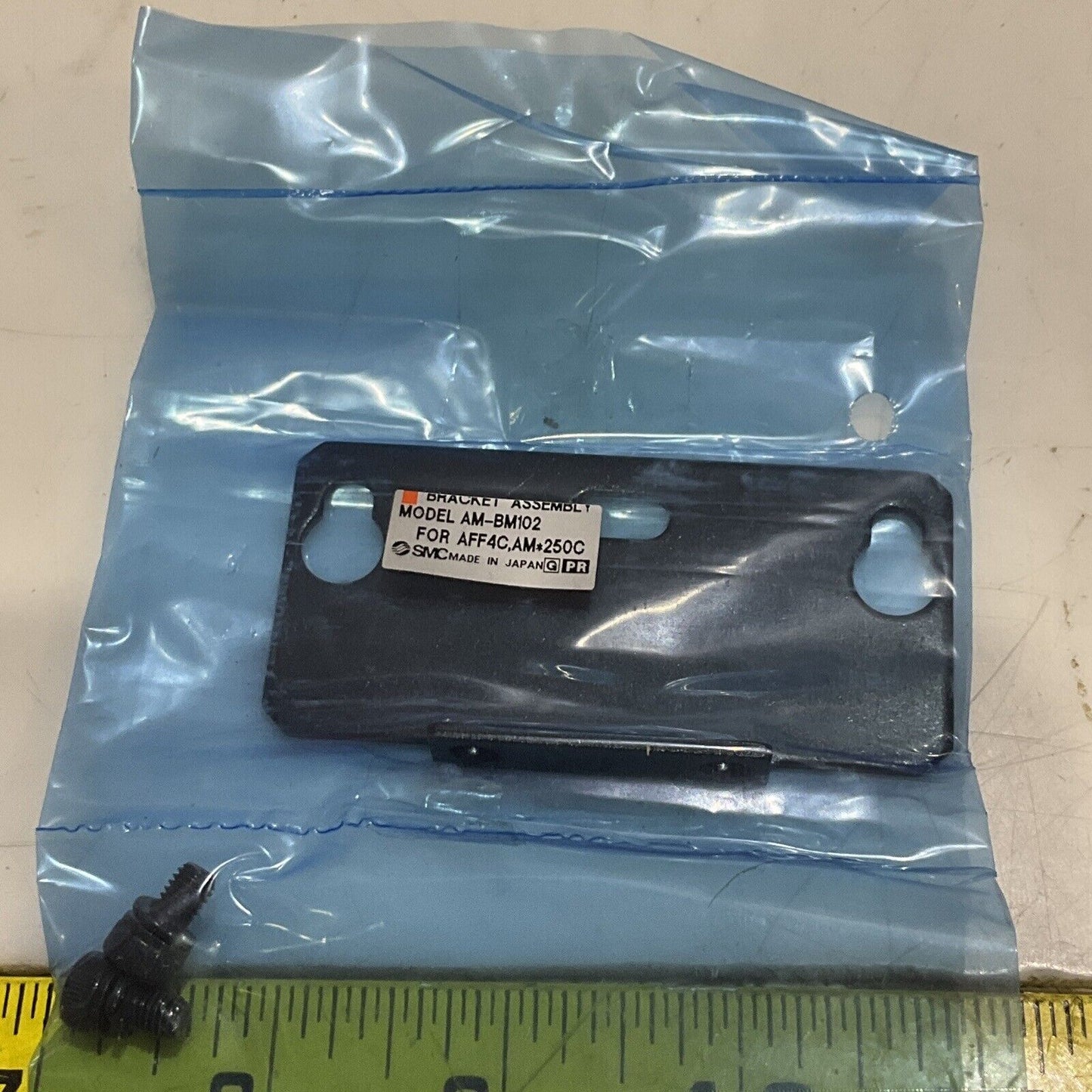 SMC AFF4C-N03BC-T MAIN LINE FILTER W/ BRACKET AM-BM102 U3S