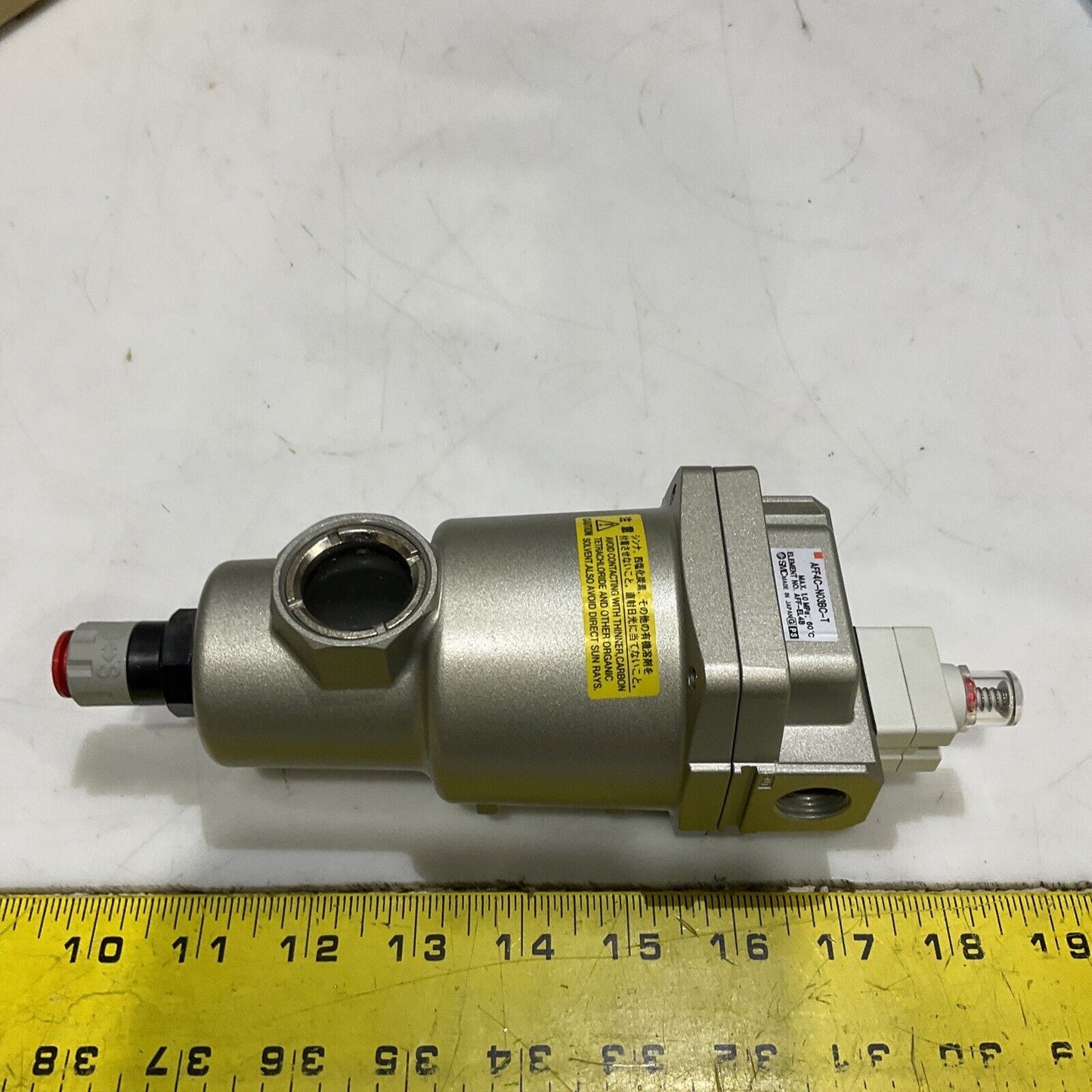 SMC AFF4C-N03BC-T MAIN LINE FILTER W/ BRACKET AM-BM102 U3S