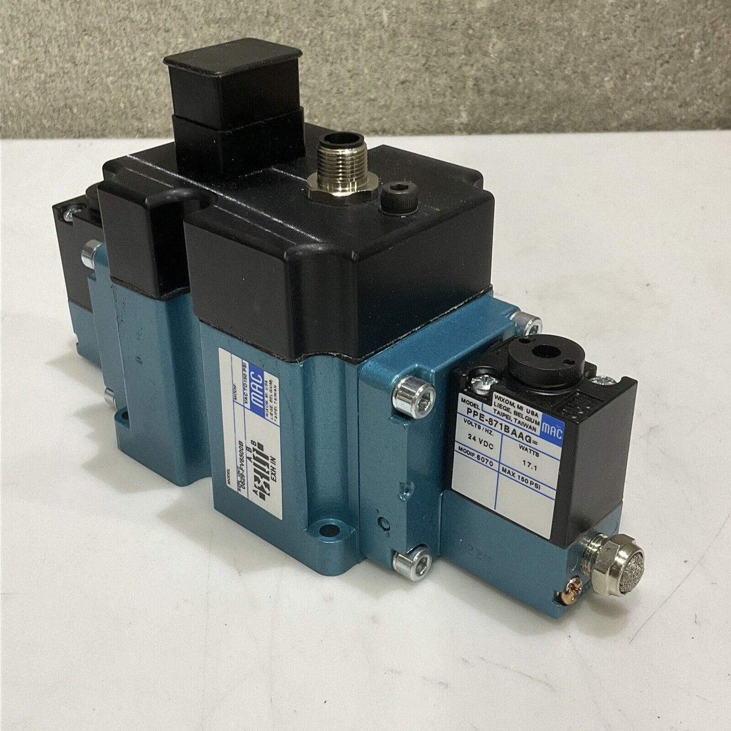 MAC 0629-FV6500B SOLENOID VALVE U3S