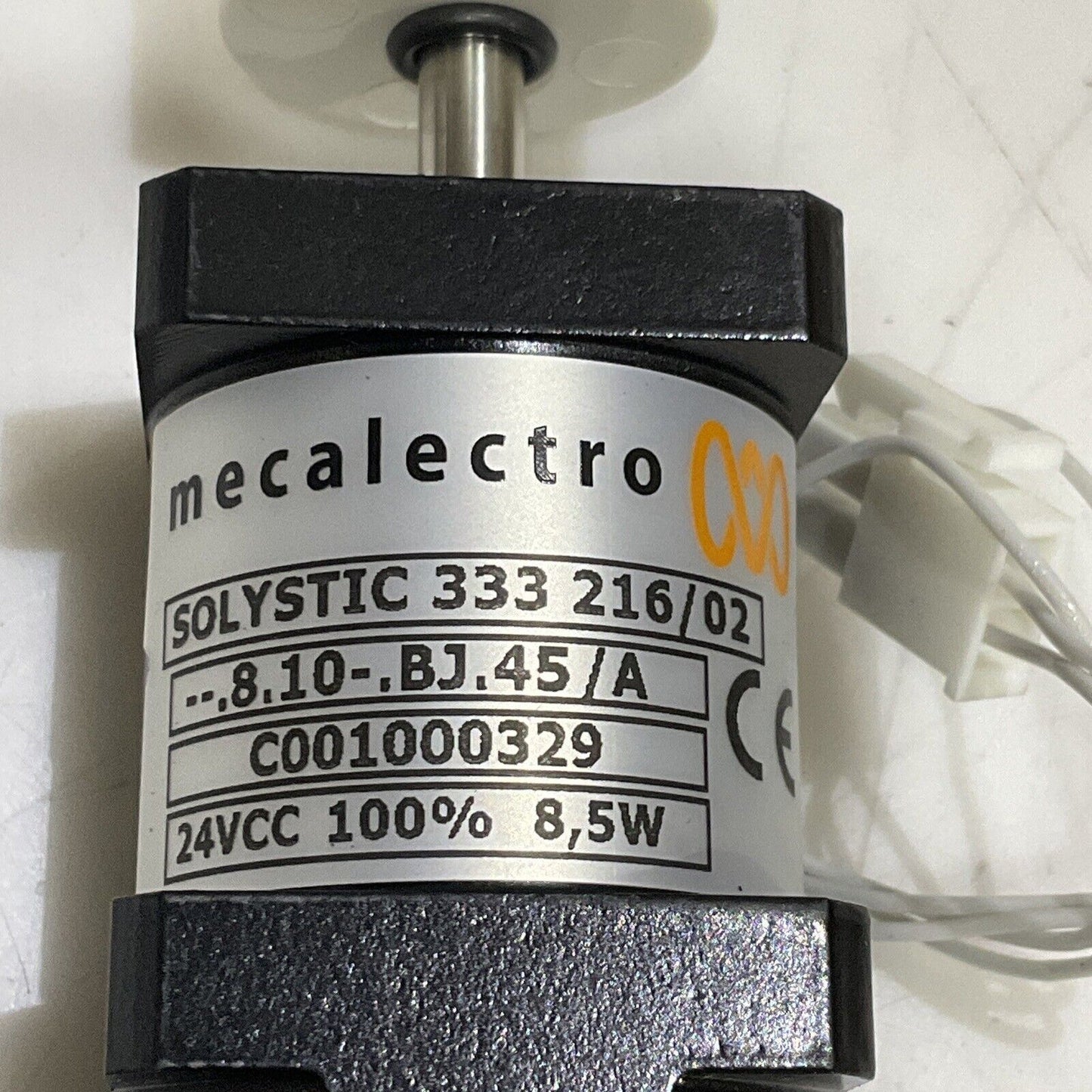 MECALECTRO SOLYSTIC 333 216/02 C001000329 SOLENOID INTERLOCK SWITCH U3S