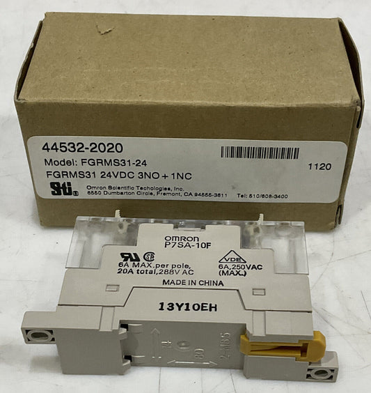 STI FGRMS31-24 44532-2020 24VDC RELAY ASSEMBLY U3S