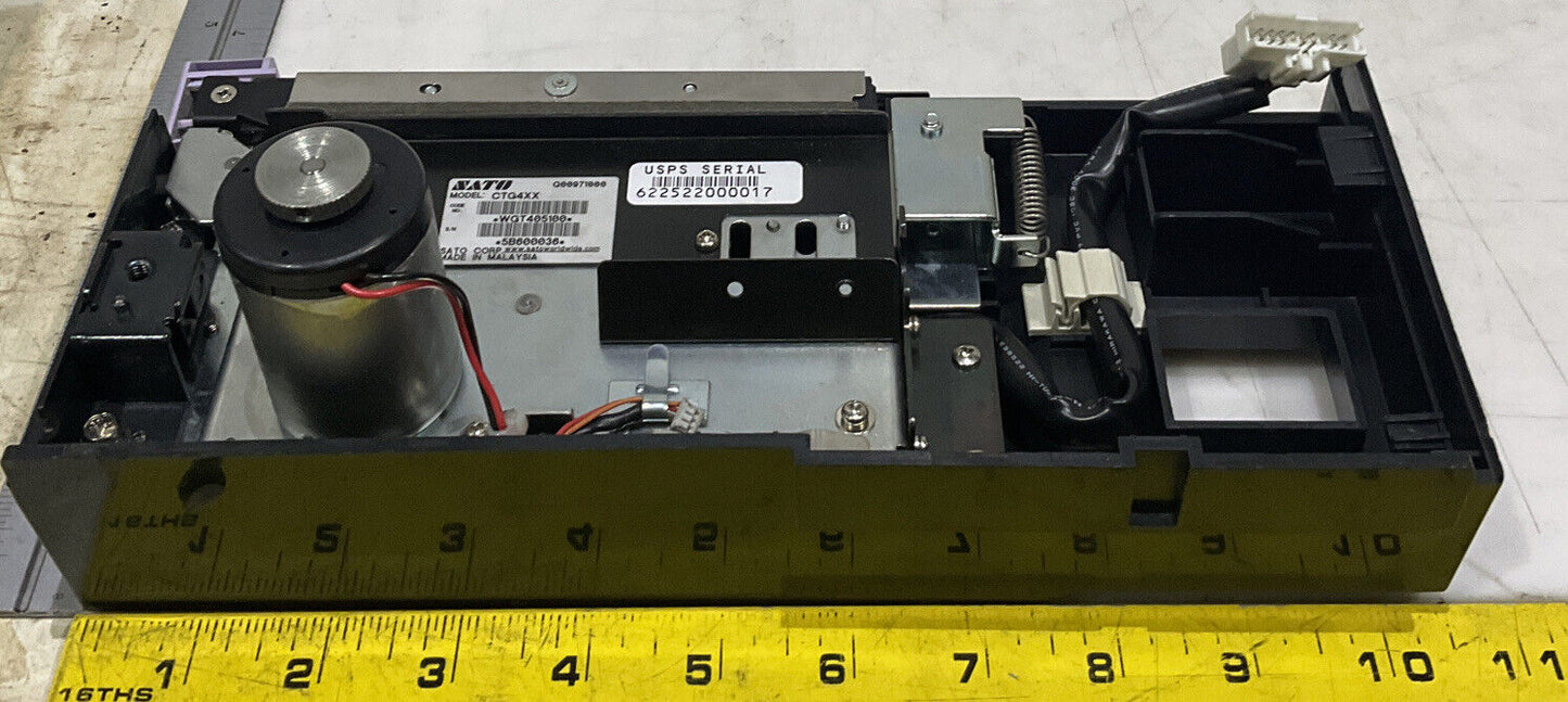 CUTLER SATO CTG4XX SERVO DME37BF-114 BC PRINTER ASSEMBLY U3S