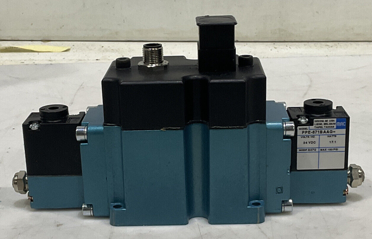 MAC 0629-FV6500B DOUBLE OPERATOR SOLENOID VALVE U3S