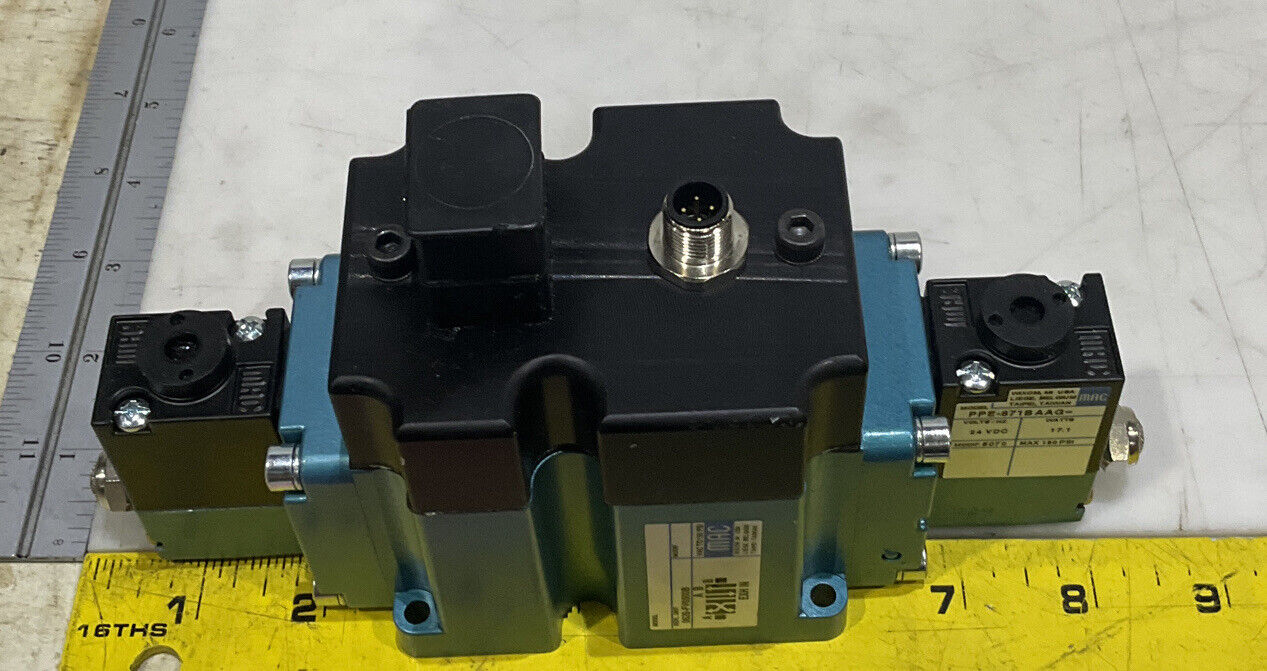 MAC 0629-FV6500B DOUBLE OPERATOR SOLENOID VALVE U3S
