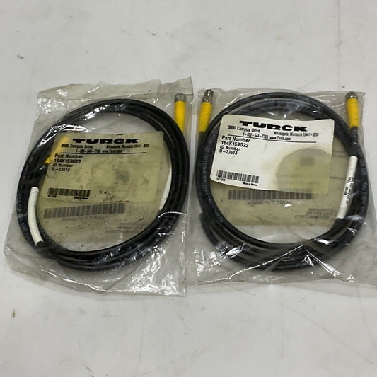 TURCK U-23618 BL67 GW-42-DI 04.00 W441 FLEXLIGE-20 CABLE ASSEMBLY LOT OF 2 U3S
