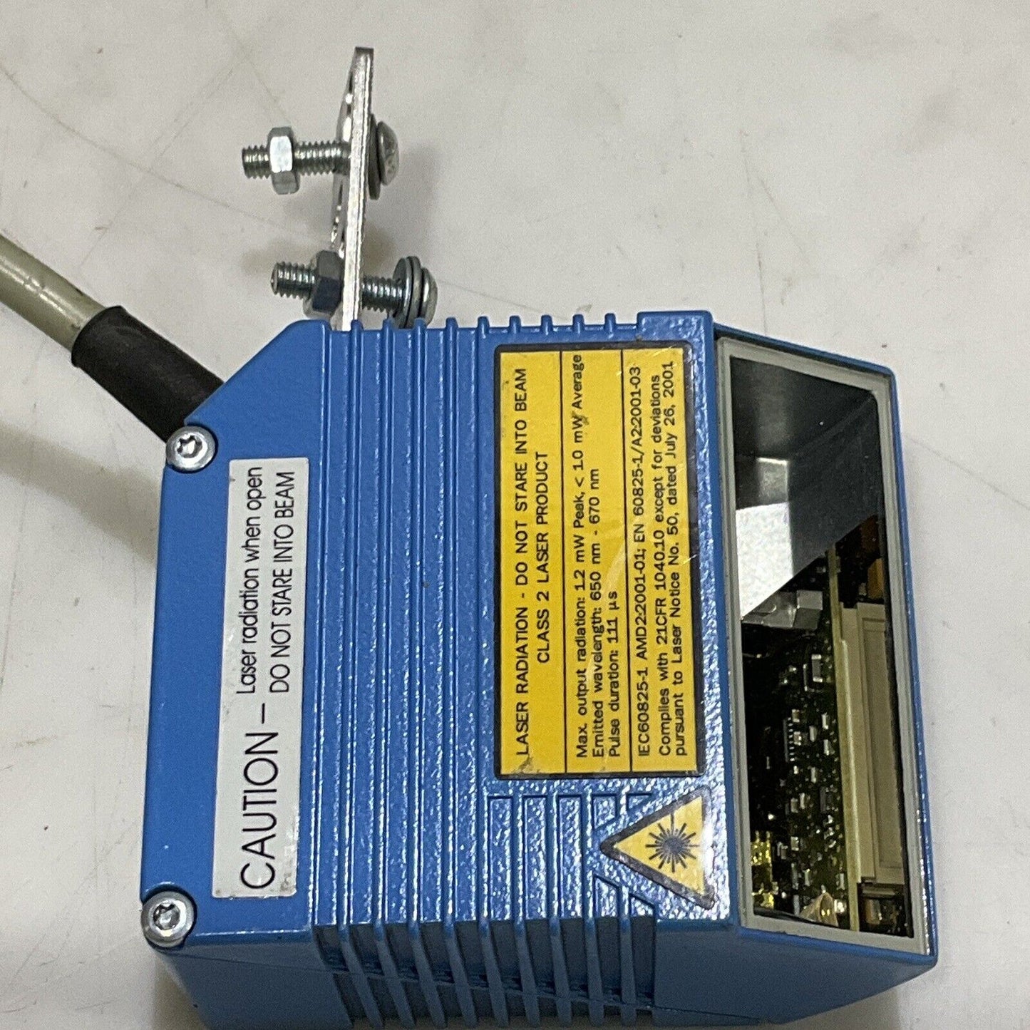 SICK 1043650 CLV420-3010S04 CODELESER FIXED MOUNT BARCODE SCANNER U3S