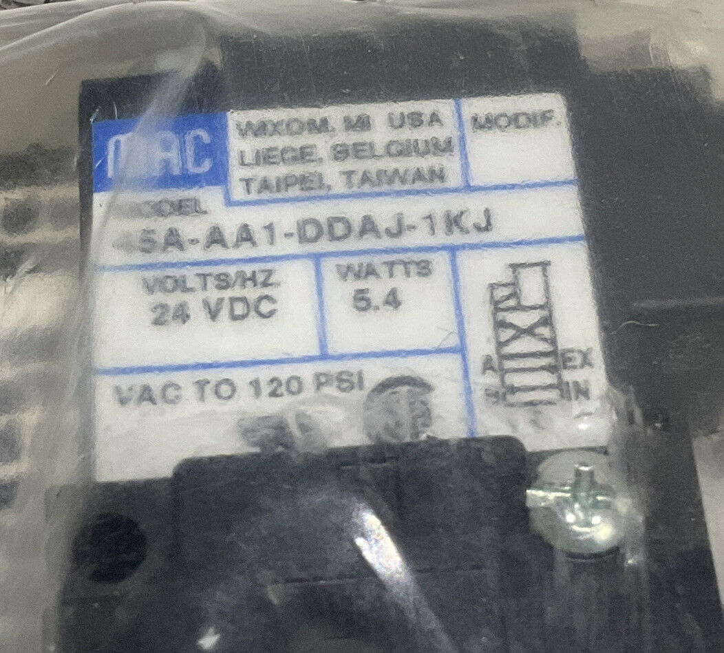 MAC 45A-AA1-DDAJ-1KJ 45 SERIES 4 WAY VALVE ASSEMBLY U3S