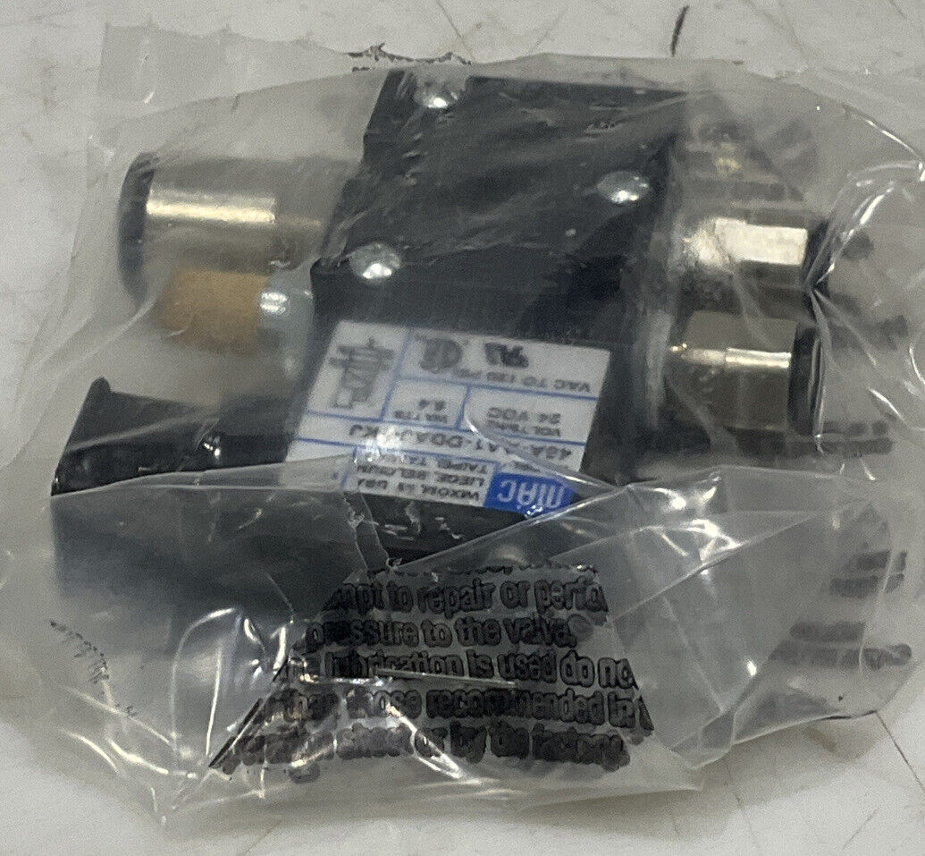 MAC 45A-AA1-DDAJ-1KJ 45 SERIES 4 WAY VALVE ASSEMBLY U3S