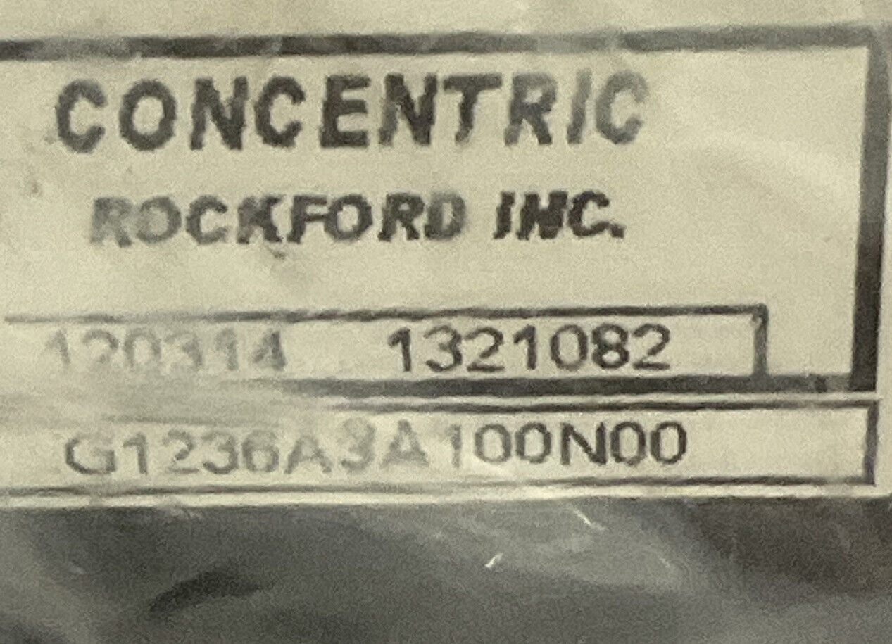COCENTRIC ROCKFORD G1236A3A100N00 12034 132182 HYDRAULIC GEAR PUMP U3S