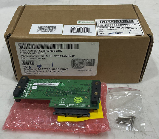 PROMISE TECHNOLOGY VTSATAMUX4P HARD DRIVE ADAPTER U3S