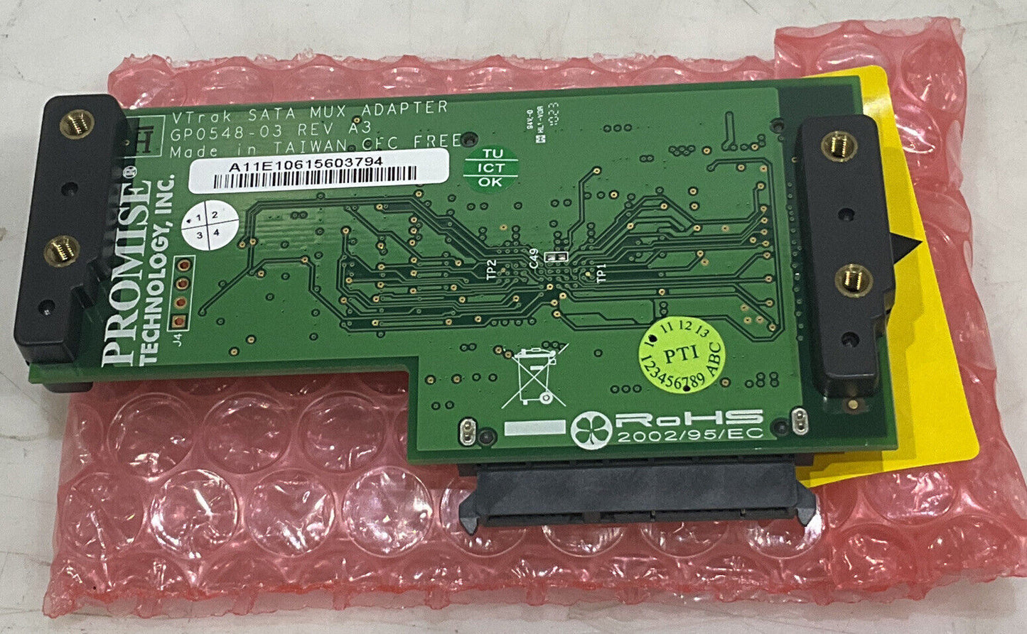 PROMISE TECHNOLOGY VTSATAMUX4P HARD DRIVE ADAPTER U3S
