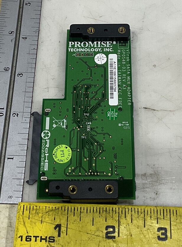PROMISE TECHNOLOGY VTSATAMUX4P HARD DRIVE ADAPTER U3S