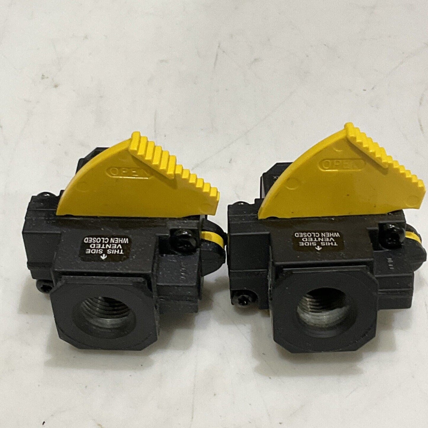 NORGREN T74E-4AA-P1N SHUT OFF VALVE 250 PSIG 17 BAR 150F 1/2” LOT OF 2 U3S