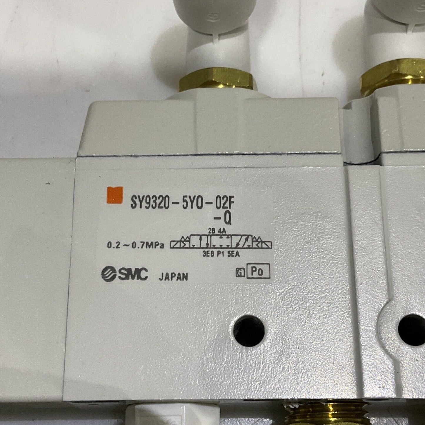 SMC SY9320-5Y0-02F-Q MOUNTED QUICK EXHAUST SOLENOID VALVE LOT OF 3 U3S