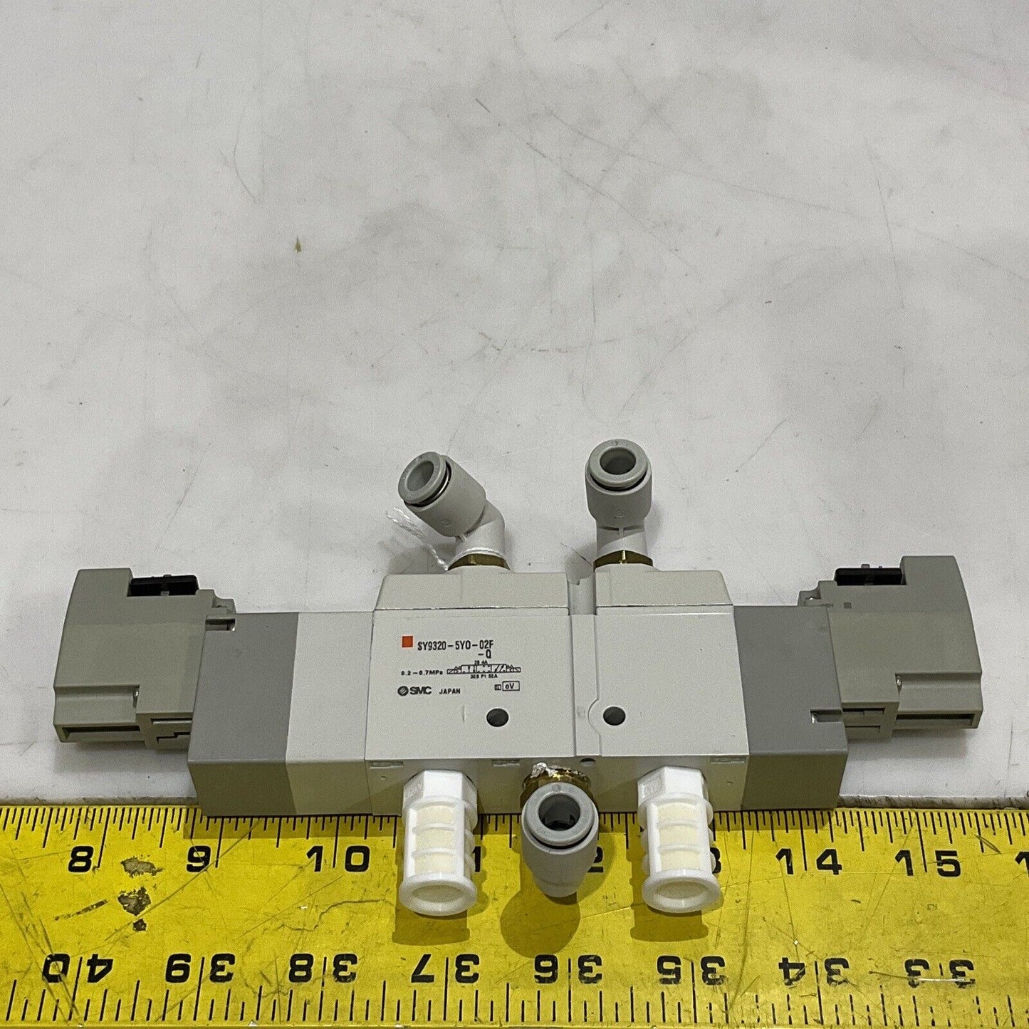 SMC SY9320-5Y0-02F-Q MOUNTED QUICK EXHAUST SOLENOID VALVE LOT OF 3 U3S