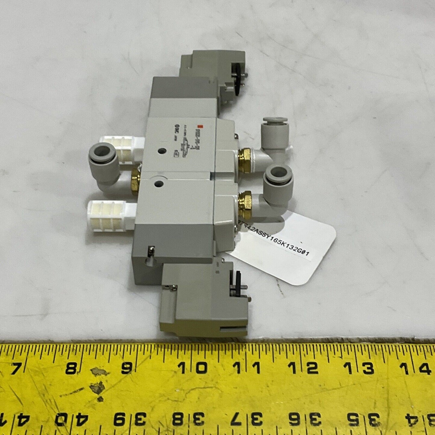 SMC SY9320-5Y0-02F-Q MOUNTED QUICK EXHAUST SOLENOID VALVE LOT OF 3 U3S