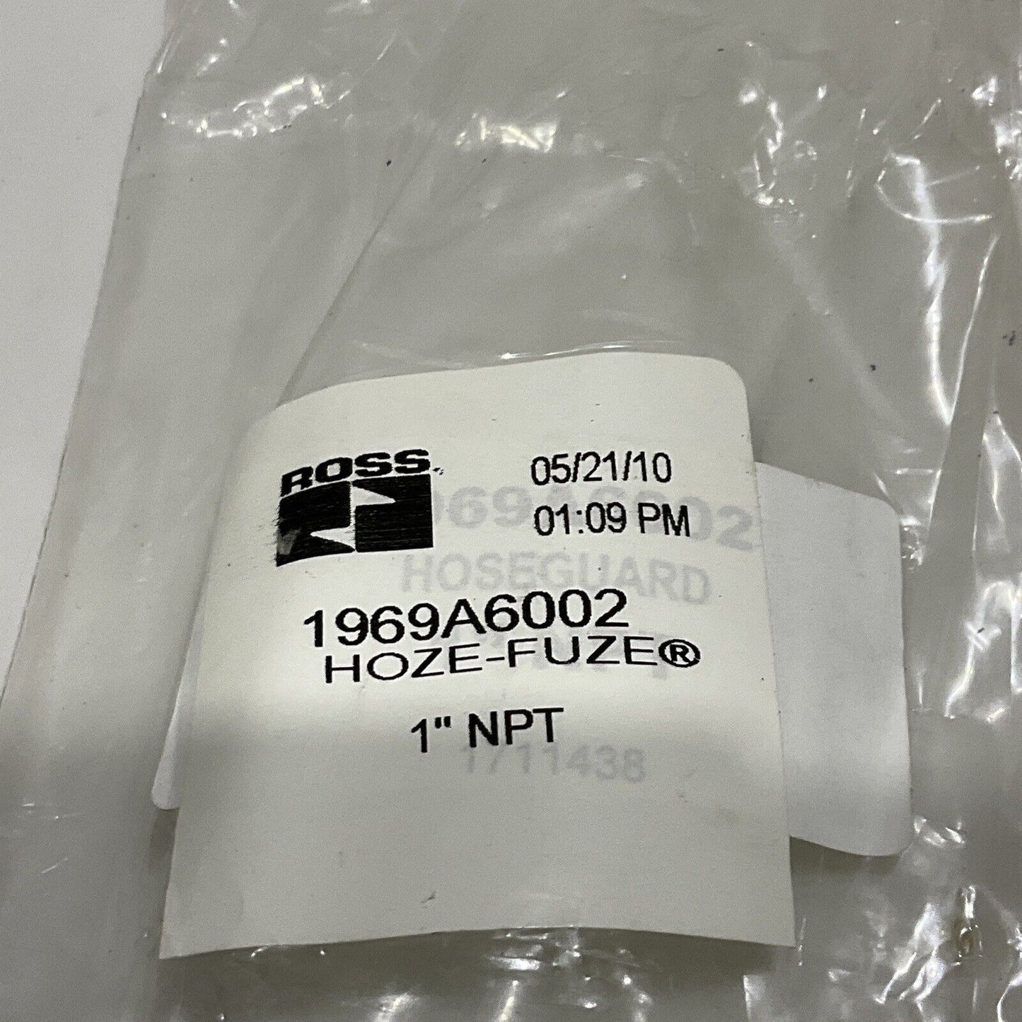 ROSS 1969A6002 HOZE-FUZE SAFETY SHUTOFF VALVE FEMALE 1” NPT U3S