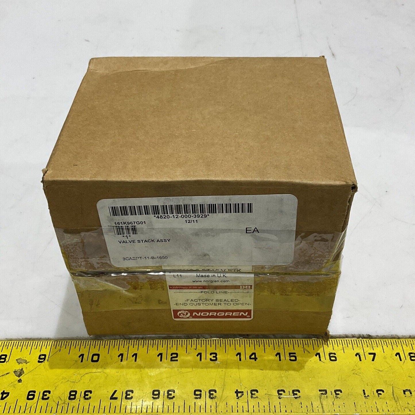 NORGREN VM1006001US VM10 6-ST VLC STK VALVE STACK ASSEMBLY U3S