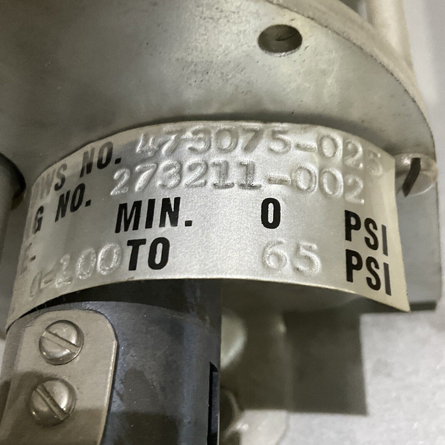 FOXBORO BELLOWS 473075-025 273211-002