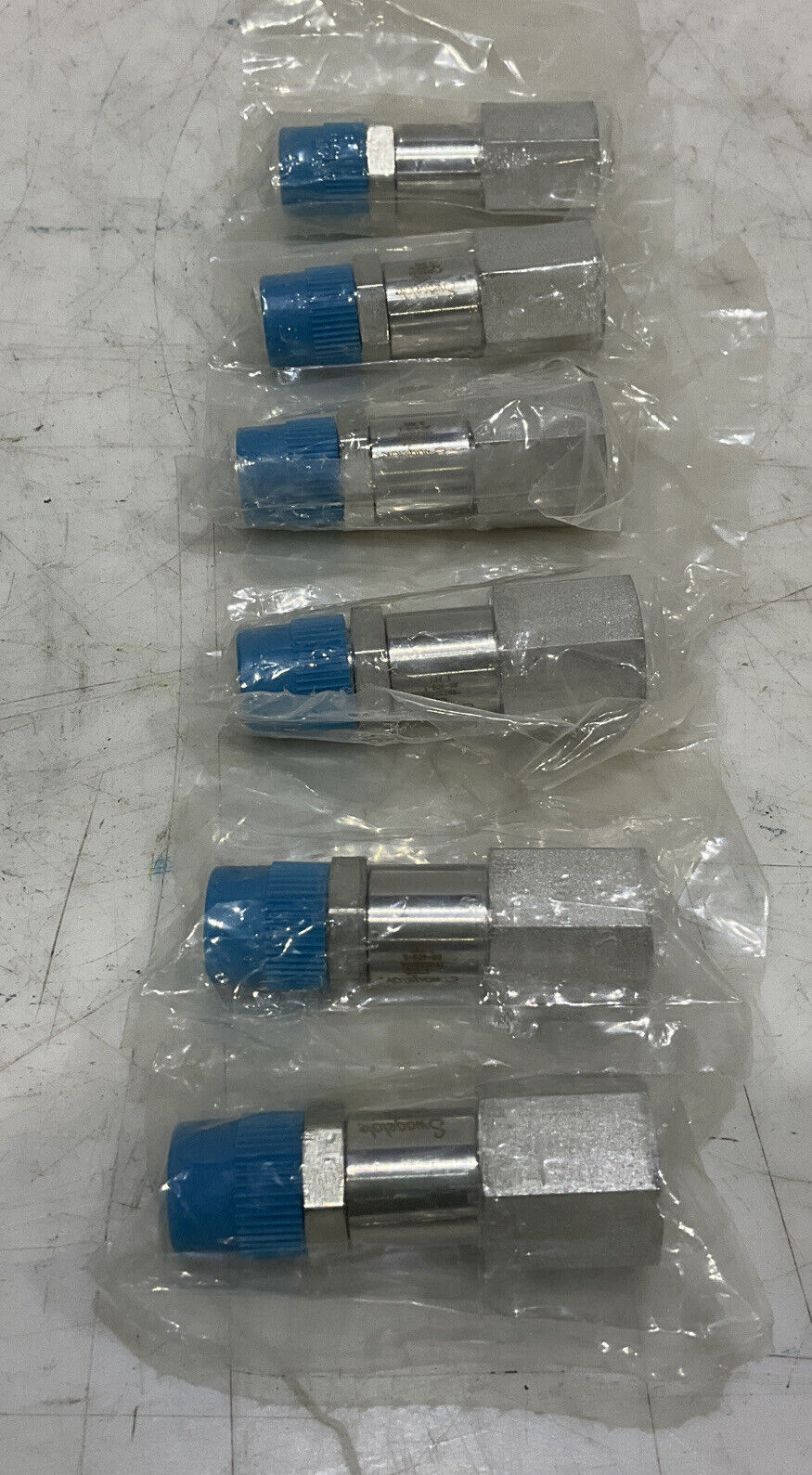 SWAGELOK SS-4C6-1 YF8332004 CHECK VALVE LOT OF 6 373