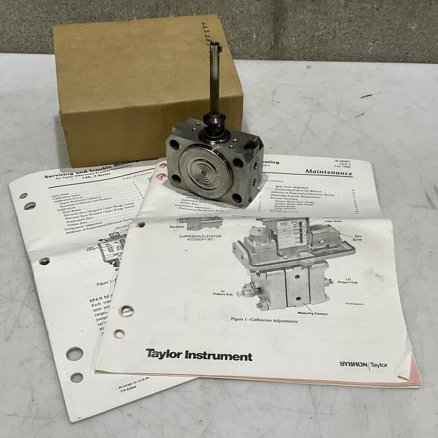 ABB KENT-TAYLOR 42S1561ZJK DIAPHRAGM CAPSULE KIT 373