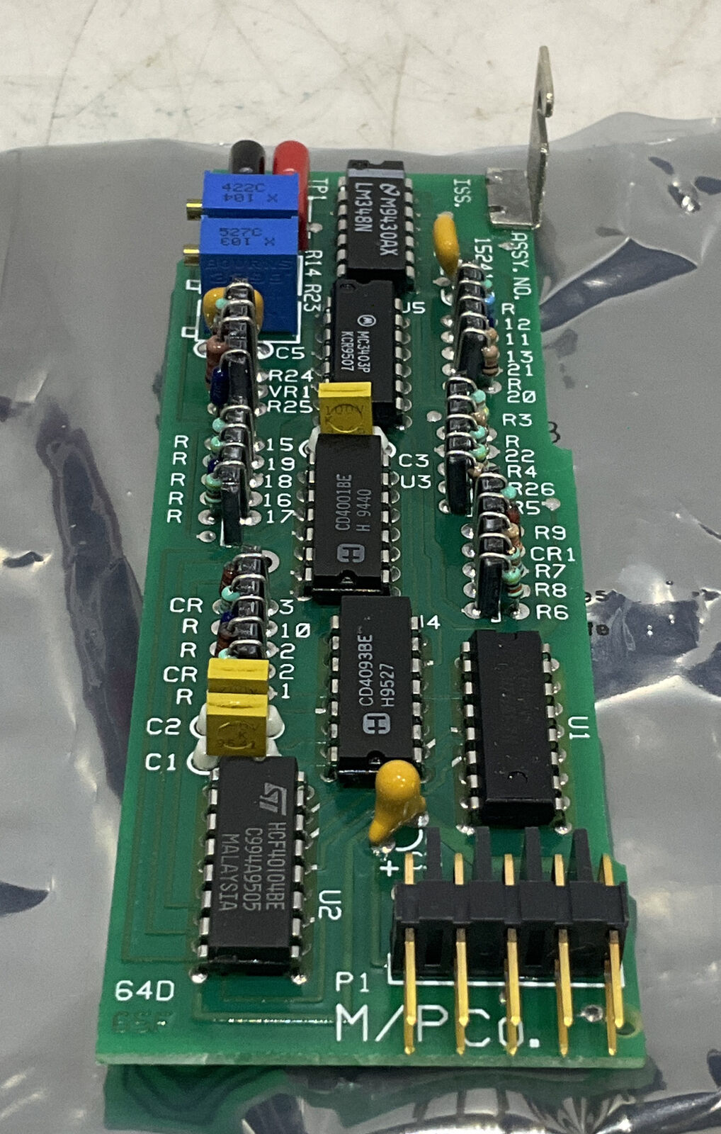 SIEMENS 15241-61 -11 SERVO PRODUCTS ADD-ON MODULE BOARD 373