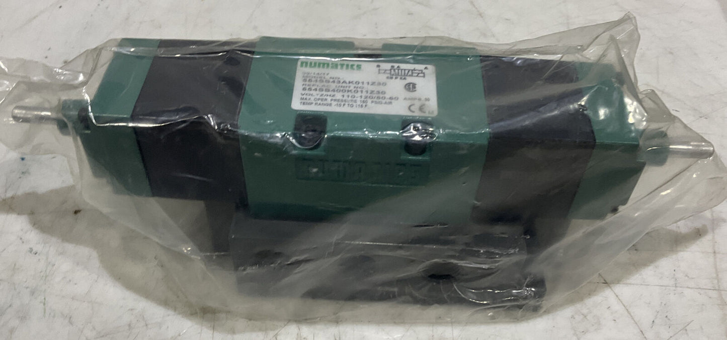 NUMATICS 554SS43AK011Z30 DUAL COIL SOLENIOD VALVE 373