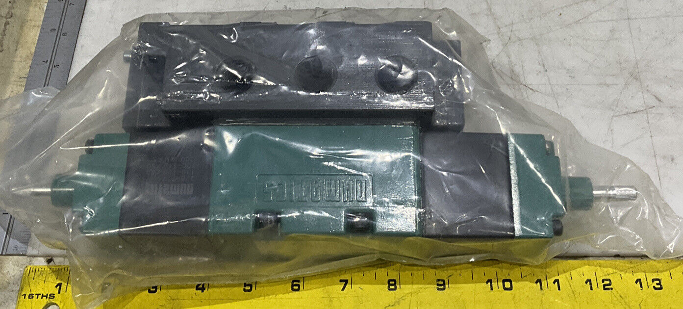 NUMATICS 554SS43AK011Z30 DUAL COIL SOLENIOD VALVE 373