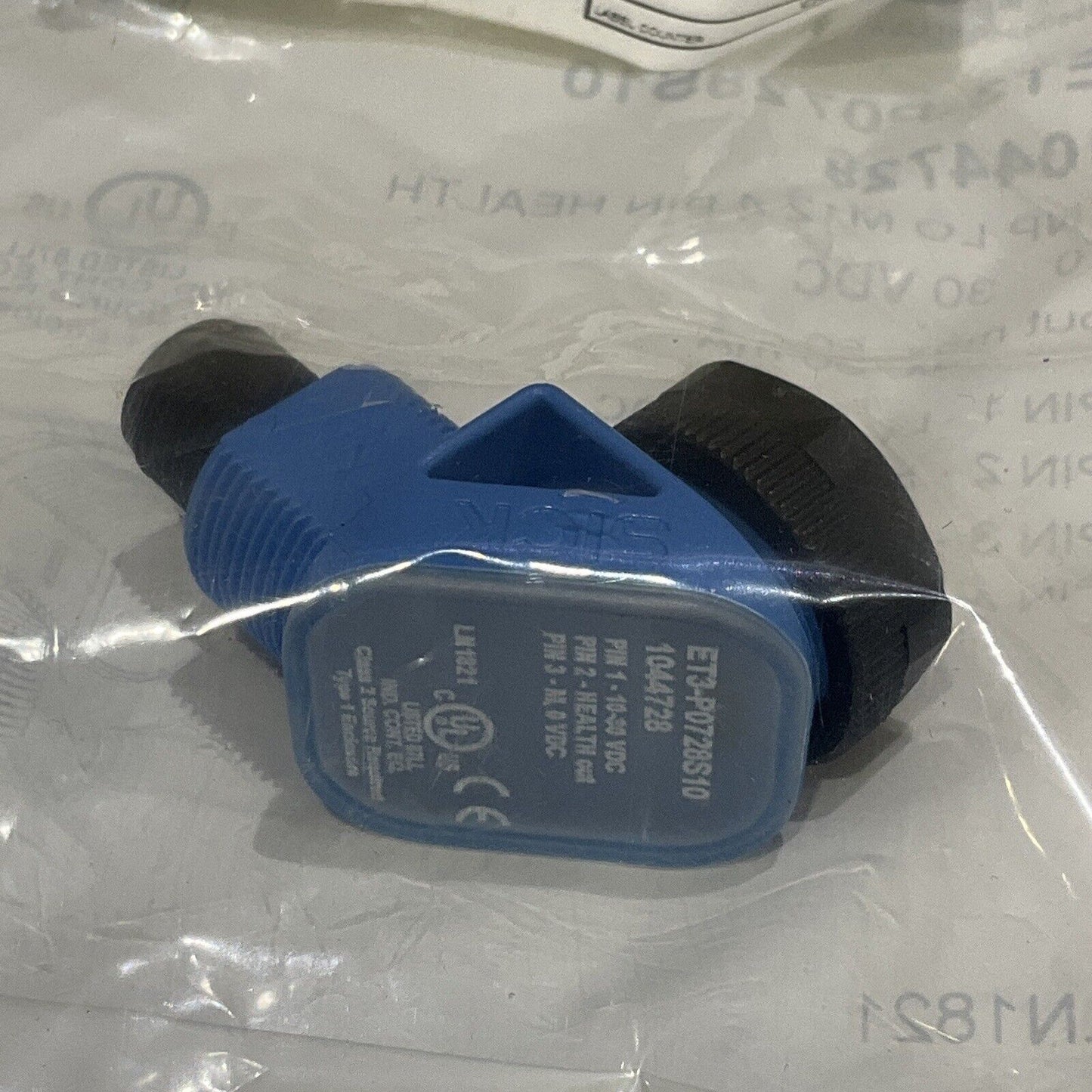 SICK ET3-P0728S10 1044728 PHOTOELECTRIC SENSOR 10-30 VDC 50MA U3S