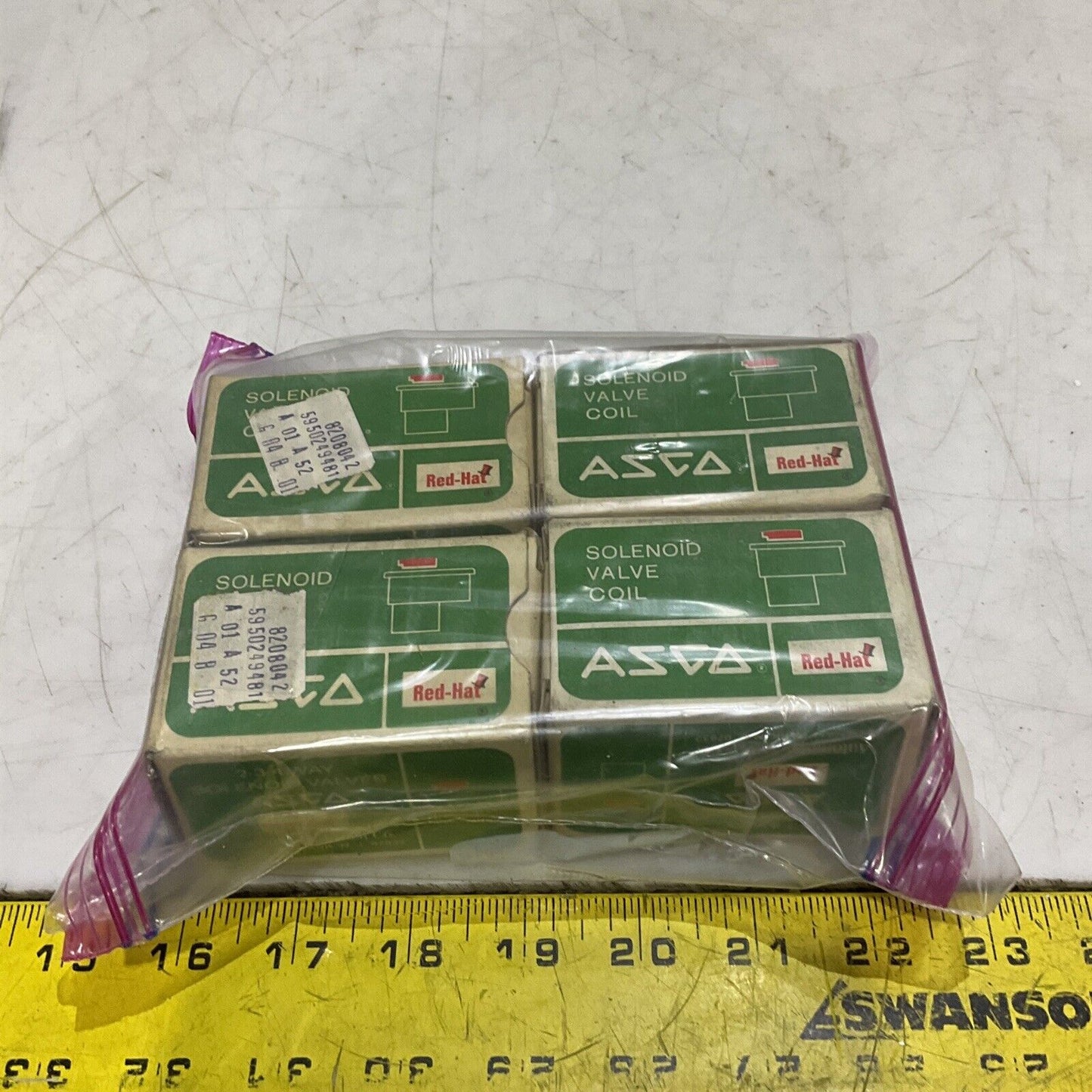 ASCO 102-005-9-D SOLENOID VALVE COIL 120/60V 100/60HB LOT OF 4 373