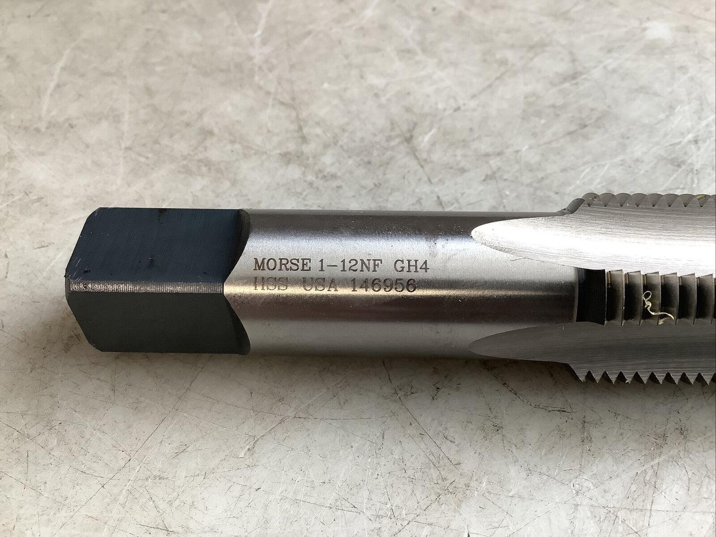 MORSE 32660 STRAIGHT FLUTE HAND TAP 1-12NF GH4 4FL 373