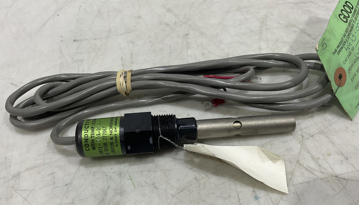 LEEDS AND NORTHRUP 4973-001-202-7-000 CONDUCTIVITY CELL 373